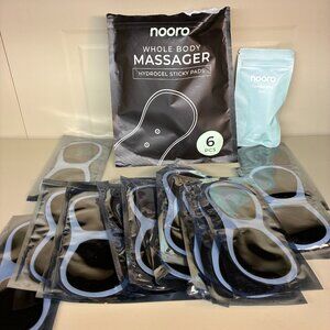 Nooro Ultimate Whole Body Massager 16 Hydrogel Sticky Pads & Gel